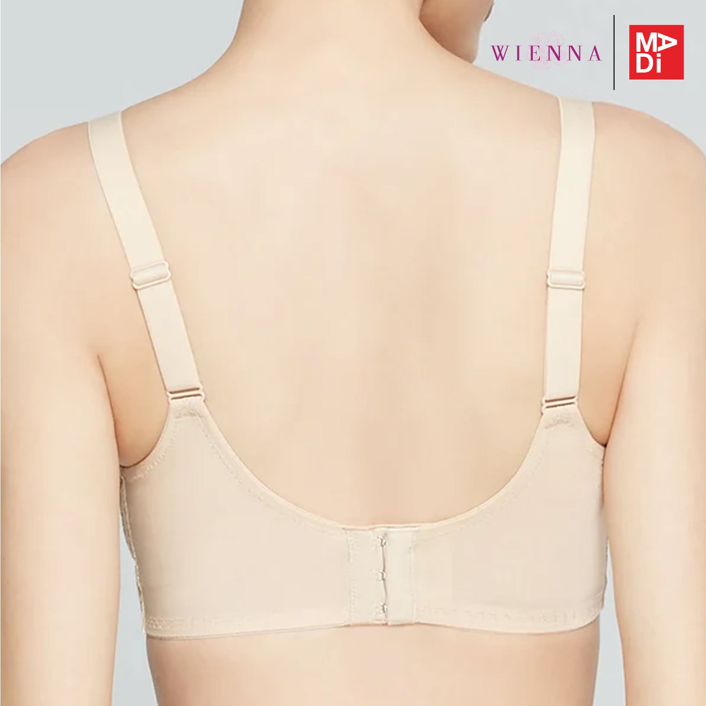 FULL MOON BRA (FULL SEXY) เสื้อในมีโครง สาวคัพใหญ่ ลายลูกไม้ ซับบาง รุ่น NB44401