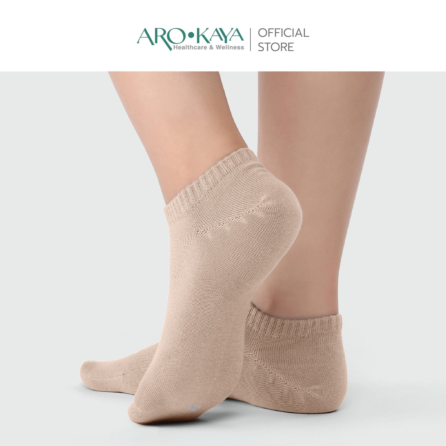 AROKAYA ZERO ODOR SOCKS - NO SHOW ถุงเท้าข้อสั้น รุ่น AA1L01