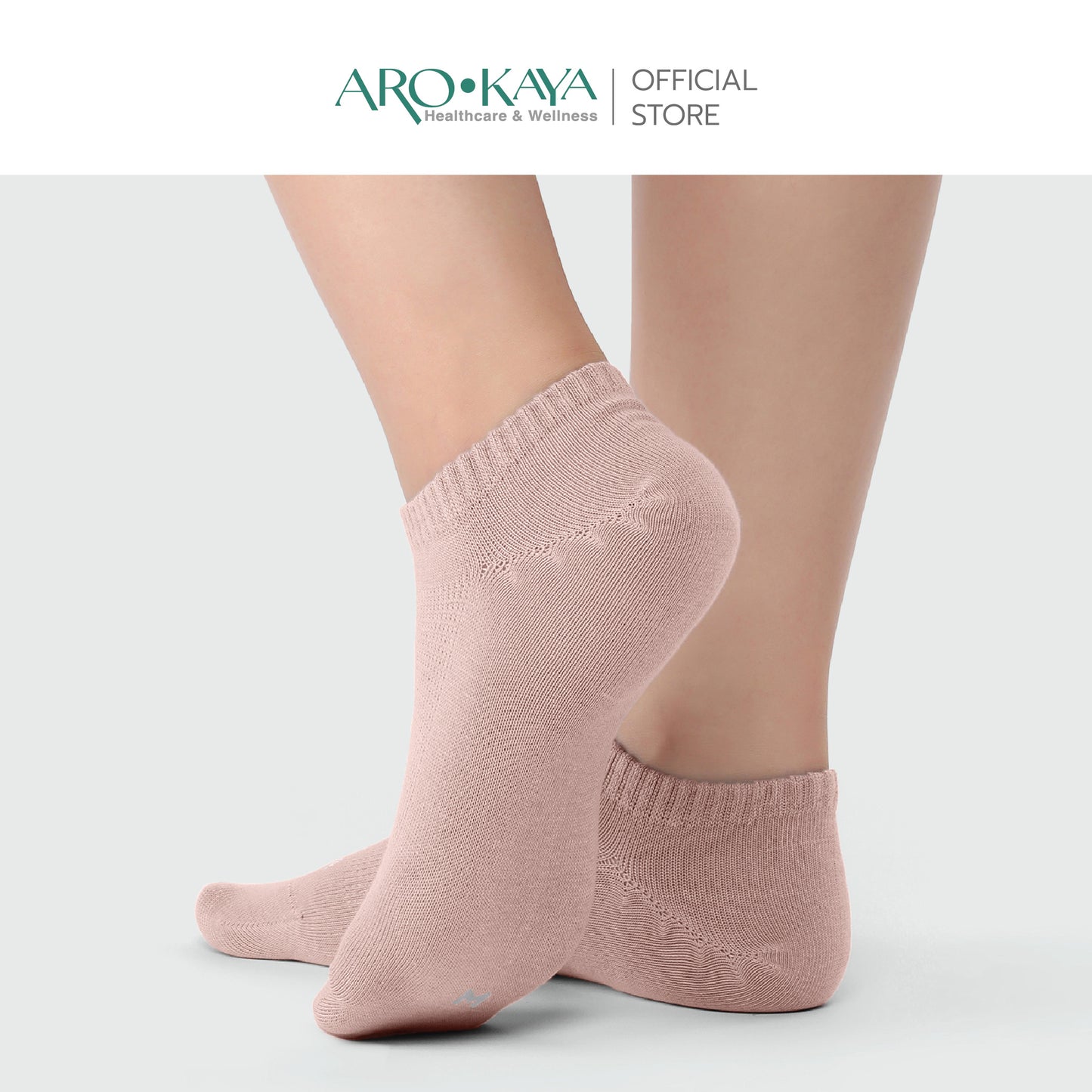 AROKAYA ZERO ODOR SOCKS - NO SHOW ถุงเท้าข้อสั้น รุ่น AA1L01