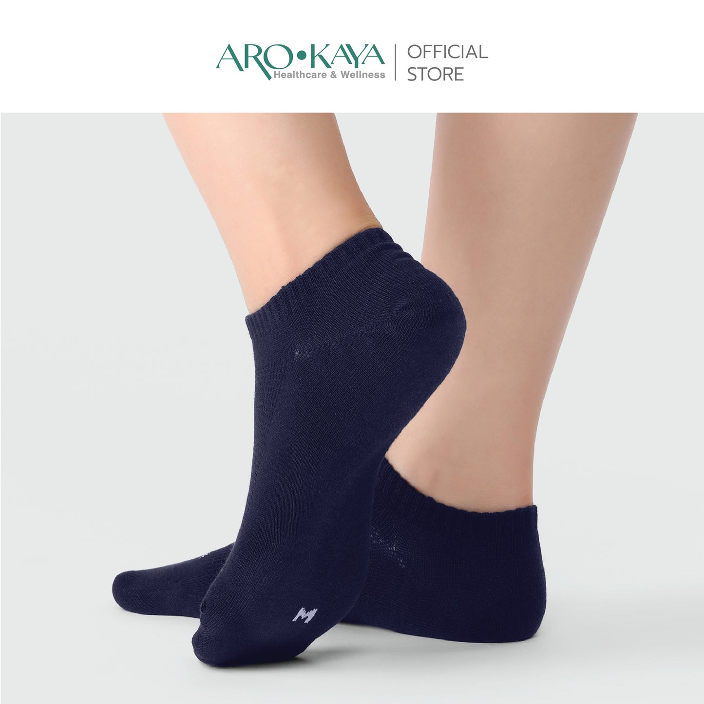 AROKAYA ZERO ODOR SOCKS - NO SHOW ถุงเท้าข้อสั้น รุ่น AA1L01