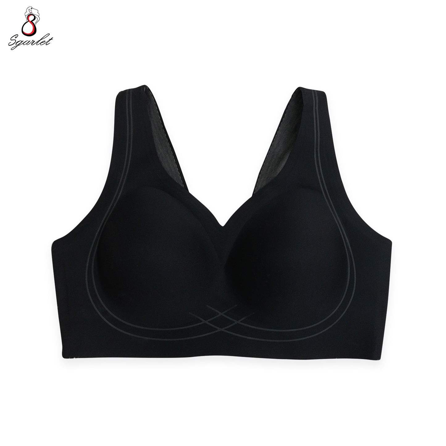 Sgarlet Plussize เสื้อในไร้โครง ไร้ตะเข็บ แบบ Bonding ใส่สบาย เรียบเนียนทั้งตัว MB1528