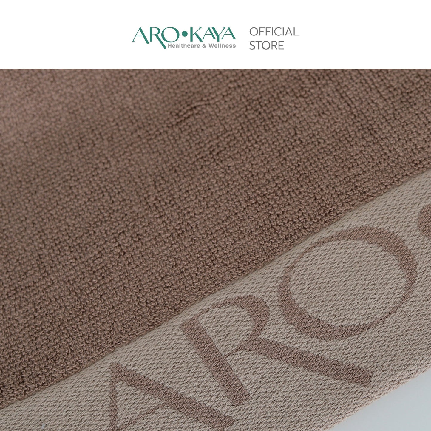 AROKAYA BAMBOO TOWEL ผ้าขนหนูใยไผ่ 100% ขนาด (S) (L) (XL)