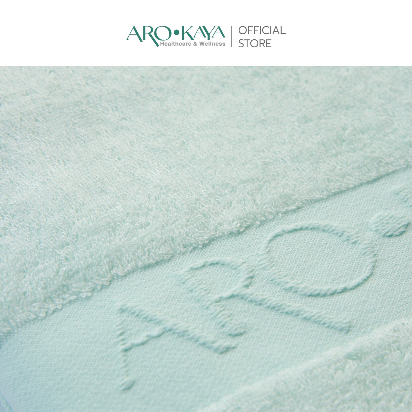 AROKAYA BAMBOO TOWEL ผ้าขนหนูใยไผ่ 70% ขนาด (S) (L)