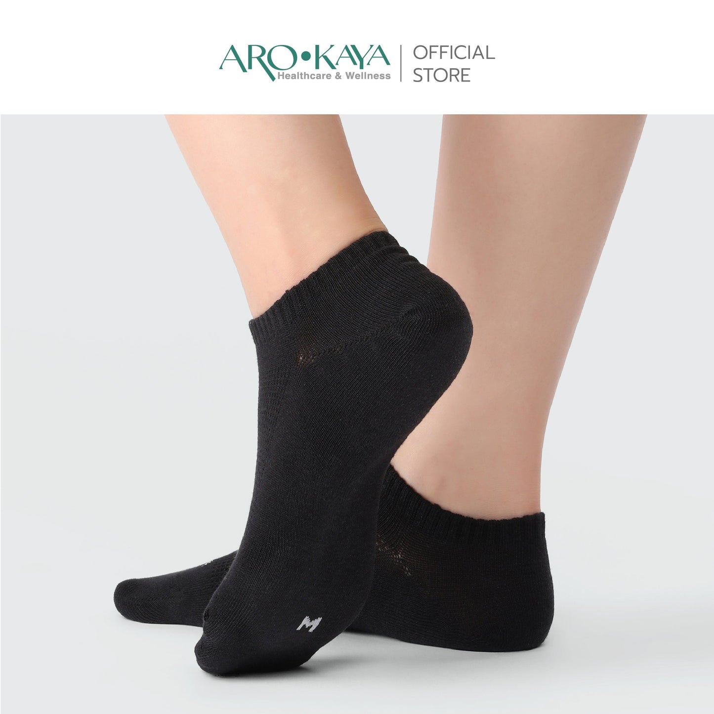 AROKAYA ZERO ODOR SOCKS - NO SHOW ถุงเท้าข้อสั้น รุ่น AA1L01