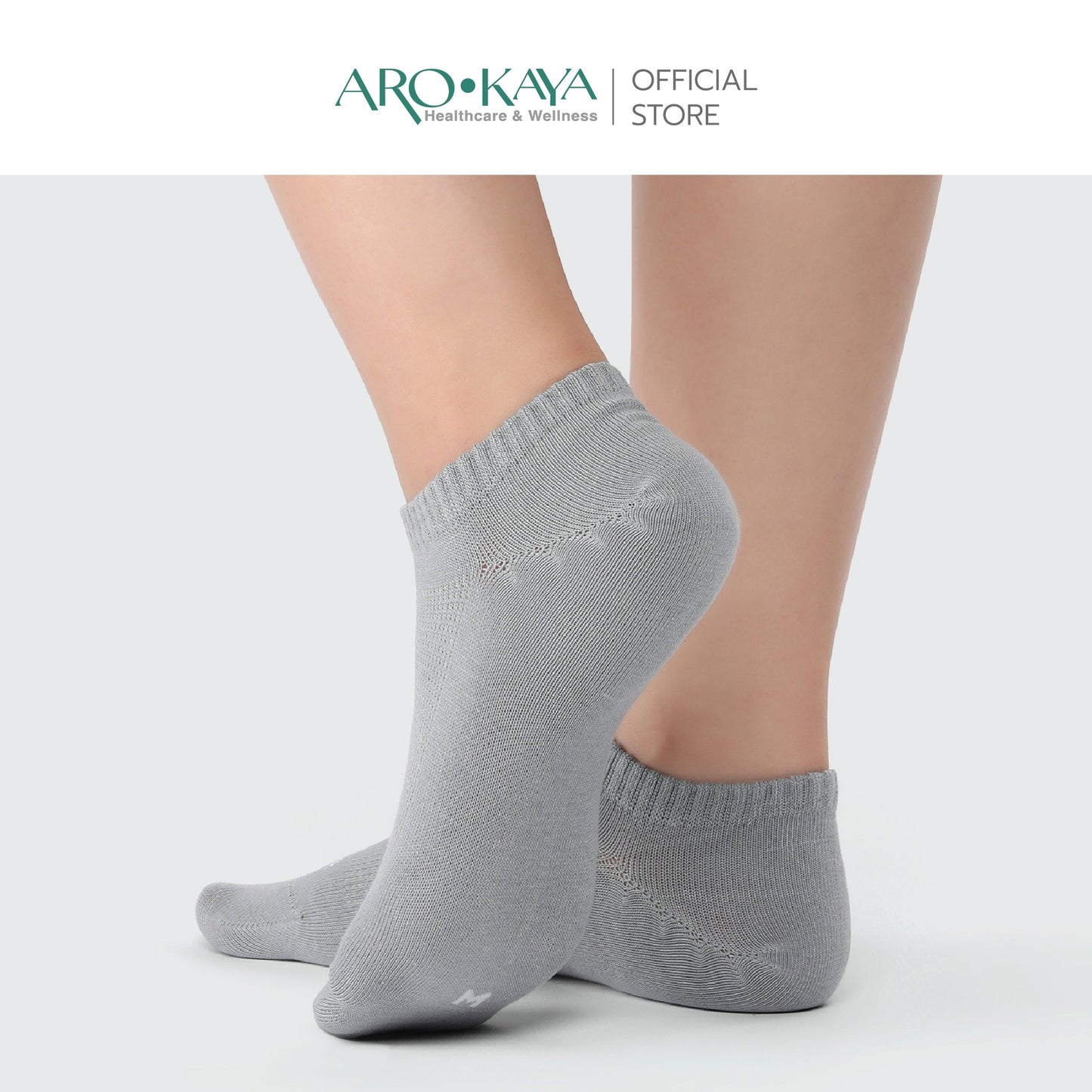 AROKAYA ZERO ODOR SOCKS - NO SHOW ถุงเท้าข้อสั้น รุ่น AA1L01