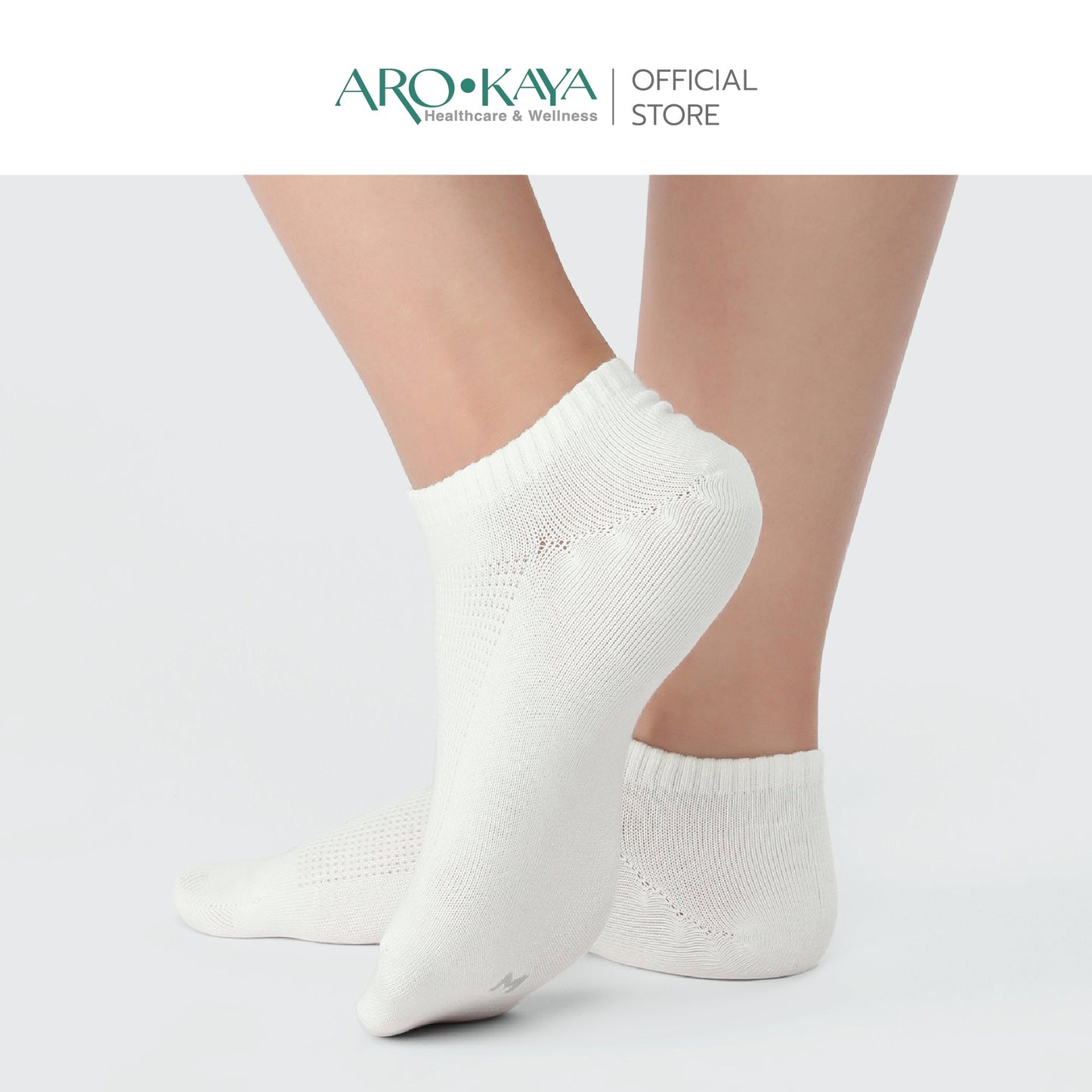 AROKAYA ZERO ODOR SOCKS - NO SHOW ถุงเท้าข้อสั้น รุ่น AA1L01