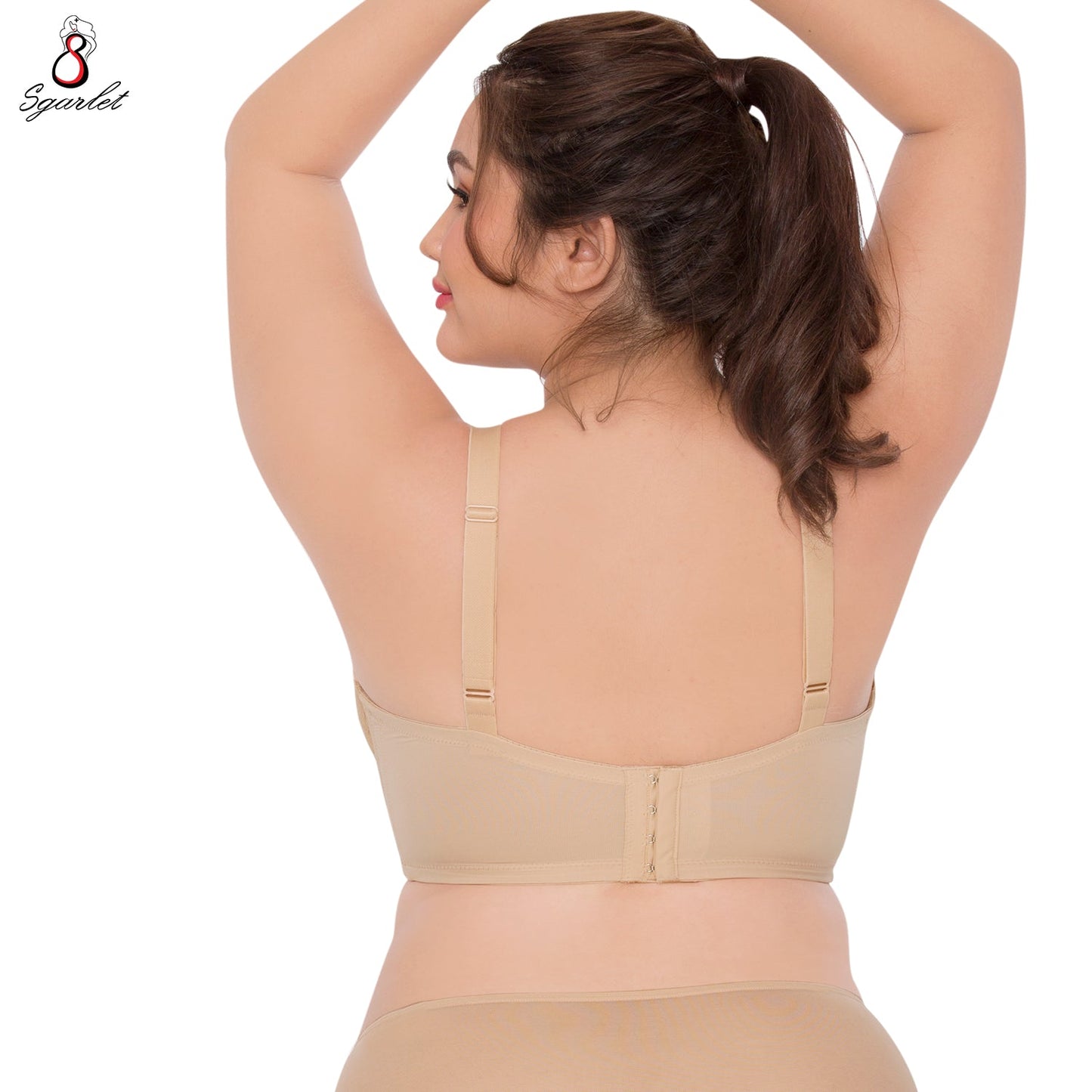 SGARLET PLUSSIZE Lace bra เสื้อชั้นในตกแต่งลูกไม้ รุ่น MB1721