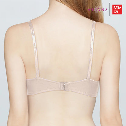 WIENNA Degrees Beautiful เสื้อในมีโครง ตัวเรียบ สีเนื้อ สีดำ รุ่น DB41422