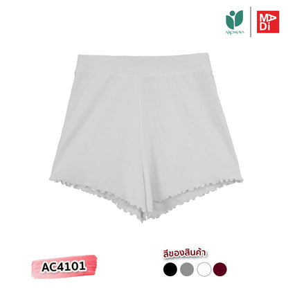 AROKAYA COLLAGEN SHORT PANTS กางเกงขาสั้นเส้นใยคลอลาเจนเย็นสบาย รุ่น AC4101