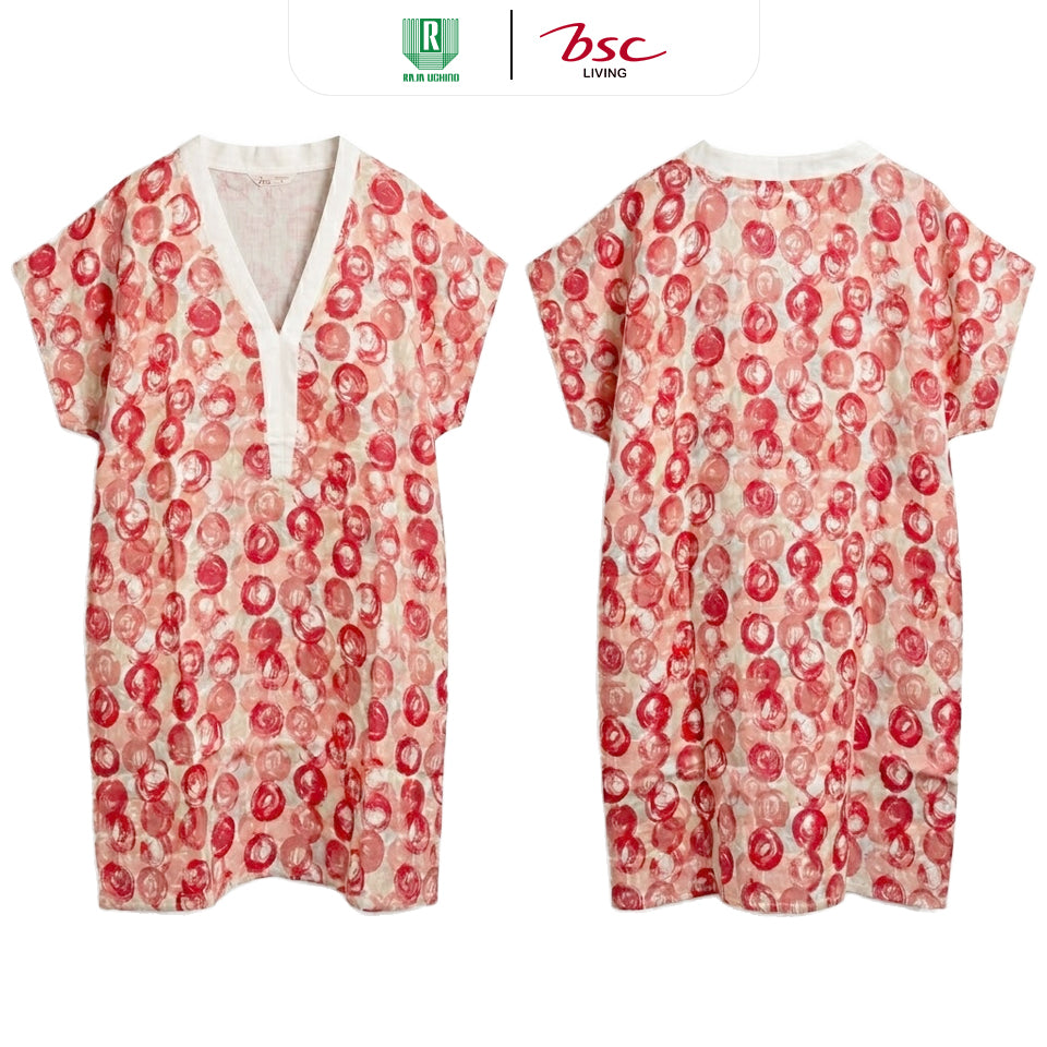 BSC ชุดเดรส ชุดลำลอง Cotton Gauze Breeze Dress (MGRASR109)