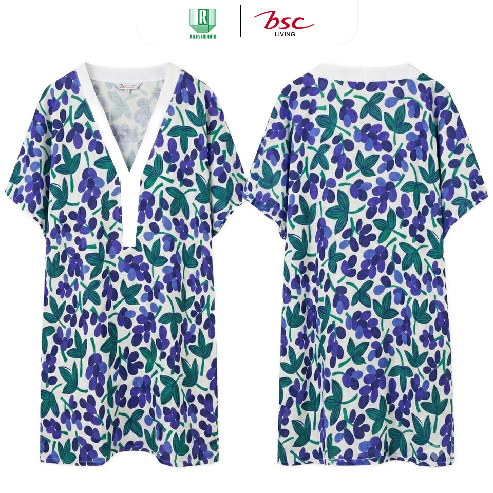 BSC ชุดเดรส ชุดลำลอง Cotton Gauze Breeze Dress (MGRASR109)