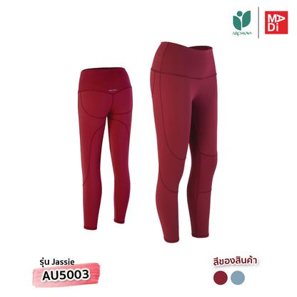 AROKAYA ACTIVE PANTS - JASSIE กางเกงออกกำลังกายขายาว รุ่น AU5003