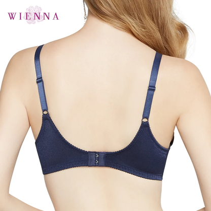 WIENNA CLASSY LACE เสื้อในมีโครง ลายลูกไม้ สีดำ สีเนื้อ รุ่น DB23548