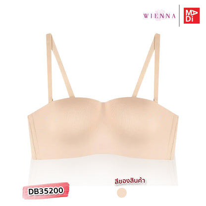 WIENNA (STRAPLESS BRA) เสื้อในไร้โครง ถอดสายได้  รุ่น DB35200