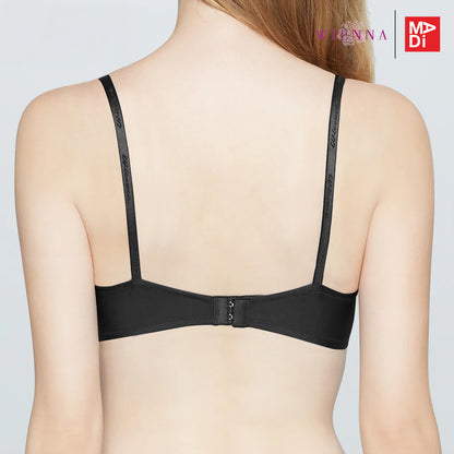 WIENNA Degrees Beautiful เสื้อในมีโครง ตัวเรียบ สีเนื้อ สีดำ รุ่น DB41422