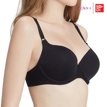WIENNA EVERYDAY COZY เสื้อในมีโครง ตัวเรียบ สีดำ สีเนื้อ รุ่น DB41430