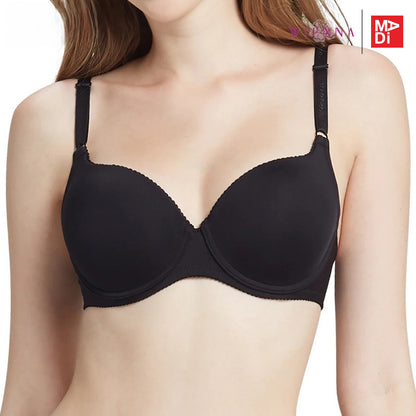 WIENNA EVERYDAY COZY เสื้อในมีโครง ตัวเรียบ สีดำ สีเนื้อ รุ่น DB41430
