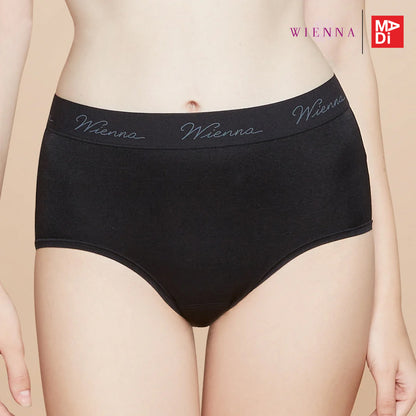 WIENNA (PANTIES SPANDEX) กางเกงชั้นใน แบบเต็มตัว แต่งขอบ รุ่น DU13104