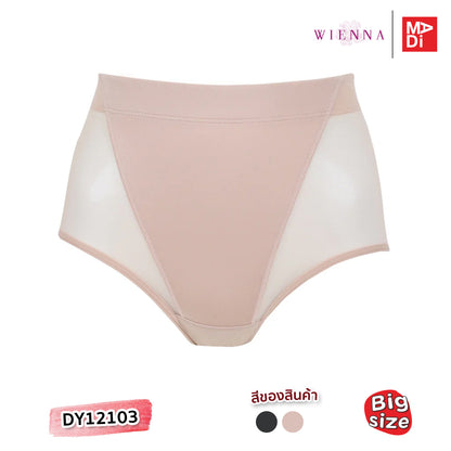 WIENNA SUPER FINE AIR FLOW (BigSize) กางเกงชั้นในกึ่งสเตย์ เก็บกระชับ เบาสบาย ระบายอากาศ รุ่น DY12103