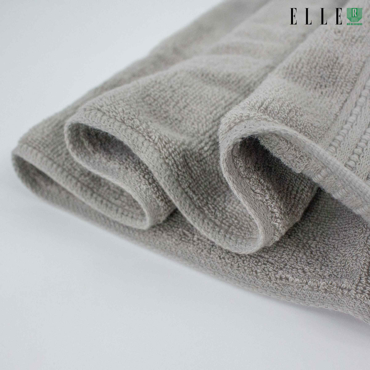 ELLE Towel สีใหม่ ผ้าขนหนูผลิตจากเส้นใยคอตตอน เส้นด้ายคู่ ผ้าเช็ดผม และผ้าเช็ดตัว มีขนาดให้เลือก (MGRTEC054) สีใหม่ล่าสุด