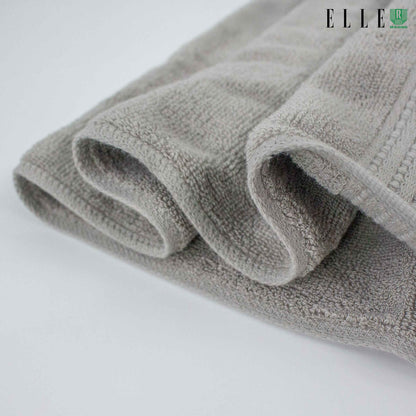 ELLE Towel สีใหม่ ผ้าขนหนูผลิตจากเส้นใยคอตตอน เส้นด้ายคู่ ผ้าเช็ดผม และผ้าเช็ดตัว มีขนาดให้เลือก (MGRTEC054) สีใหม่ล่าสุด