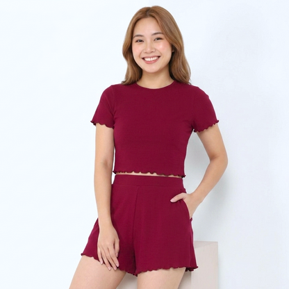 AROKAYA COLLAGEN T-Shirt เสื้อยืดเส้นใยคอลลาเจนเย็นสบาย COLLAGEN WEAR รุ่น AC3201