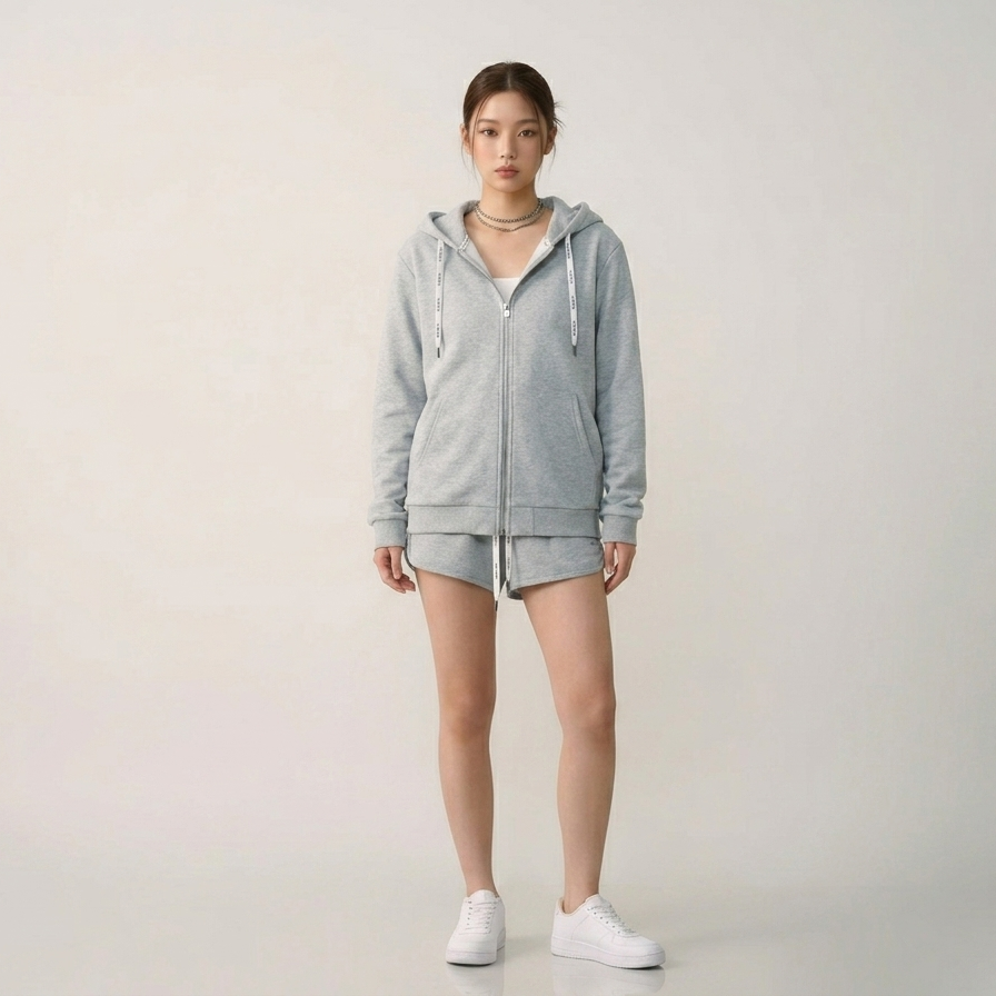AROKAYA COLLAGEN CLASSIC HOODIE เสื้อฮู้ดป้องกันรังสี UV รุ่น AC3802