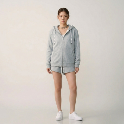 AROKAYA COLLAGEN CLASSIC HOODIE เสื้อฮู้ดป้องกันรังสี UV รุ่น AC3802