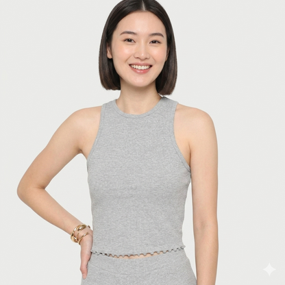 AROKAYA COLLAGEN TANKTOP เสื้อกล้าม ลดกลิ่น เส้นใยคอลลาเจนเย็นสบาย รุ่น AC3101