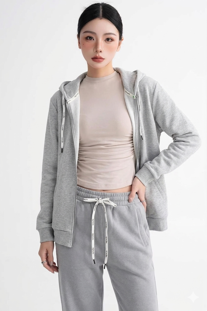 AROKAYA COLLAGEN CLASSIC HOODIE เสื้อฮู้ดป้องกันรังสี UV รุ่น AC3802