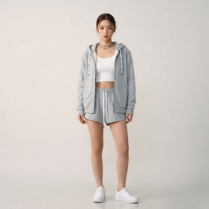AROKAYA COLLAGEN CLASSIC HOODIE เสื้อฮู้ดป้องกันรังสี UV รุ่น AC3802
