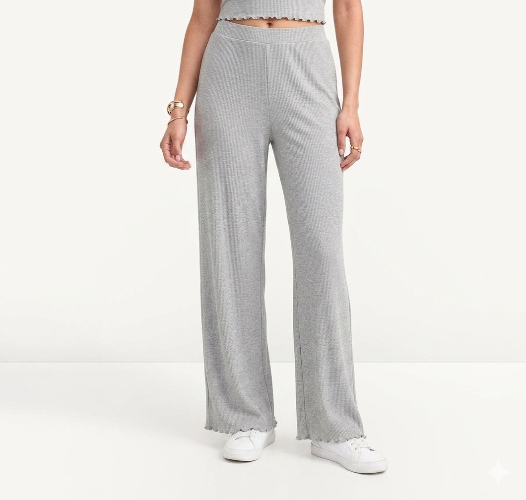 AROKAYA COLLAGEN LOUNGE PANTS กางเกงขายาวลดกลิ่น เส้นใยคอลลาเจนเย็นสบาย รุ่น AC4201