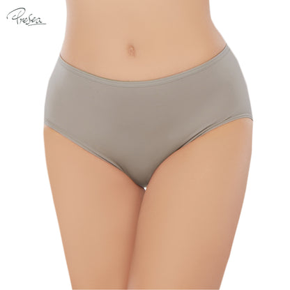 PRESEA SOFTBRA Basic panties กางเกงใน แบบเรียบ สีดำ สีเนื้อ สีเทา สีชมพู รุ่น MAU903