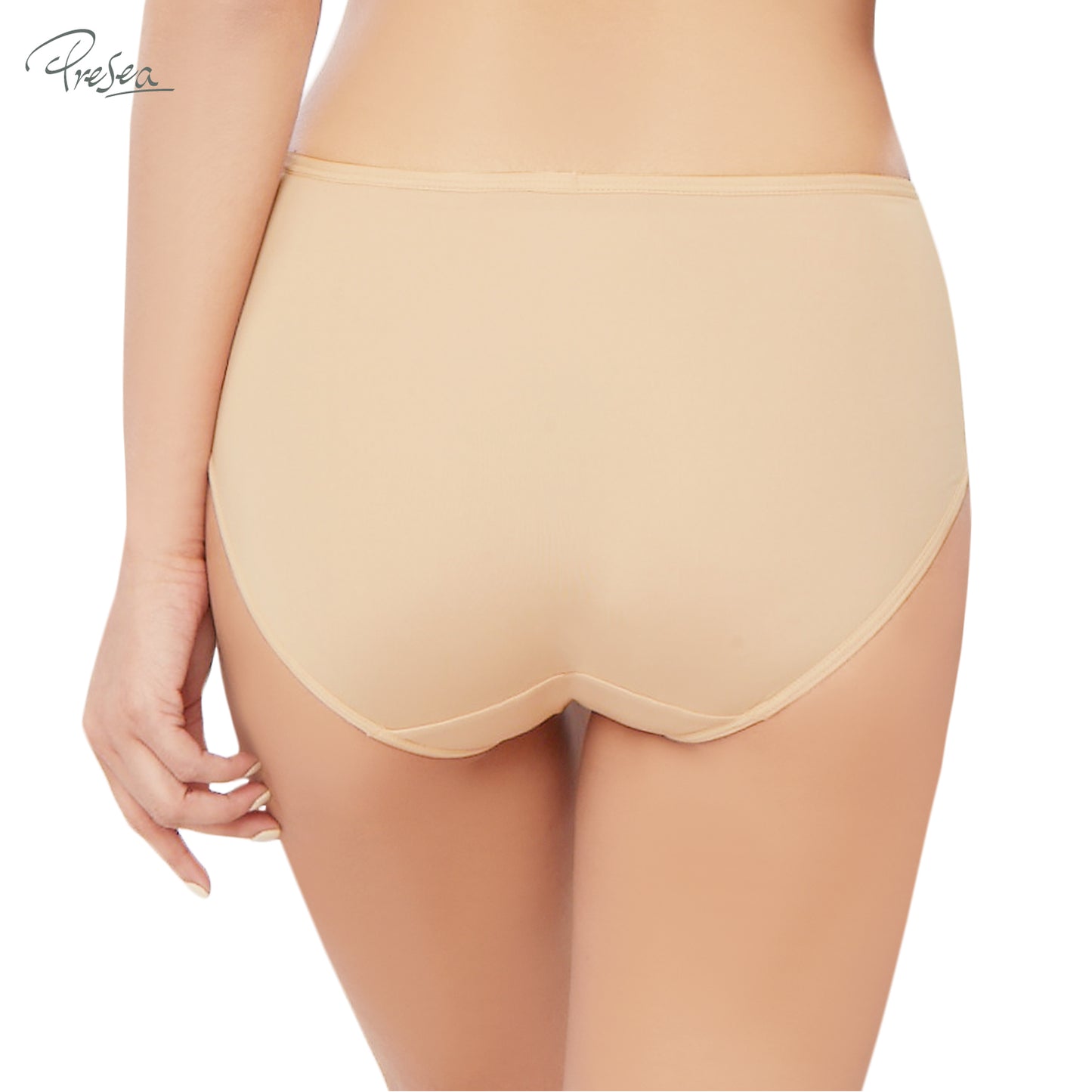 PRESEA SOFTBRA Basic panties กางเกงใน แบบเรียบ สีดำ สีเนื้อ สีเทา สีชมพู รุ่น MAU903