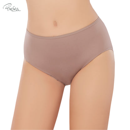 PRESEA SOFTBRA Basic panties กางเกงใน แบบเรียบ สีดำ สีเนื้อ สีเทา สีชมพู รุ่น MAU903