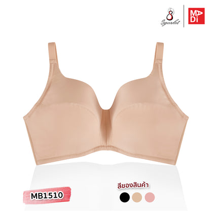 SGARLET PLUSSIZE Wireless bra เสื้อชั้นในไร้โครง รุ่น MB1510