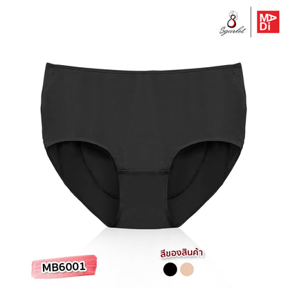 SGARLET PLUSSIZE Panties กางเกงใน ไม่เข้าวิน สาวอวบ สีเบจ สีดำ รุ่น MB6001