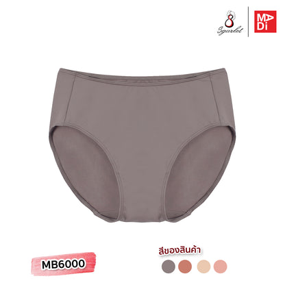 SGARLET PLUSSIZE Panties กางเกงใน สาวอวบ ตัวเรียบ สีโอลด์โรส สีเนื้อ สีดำ สีช็อกโกแลต สีกะปิ รุ่น MB6000