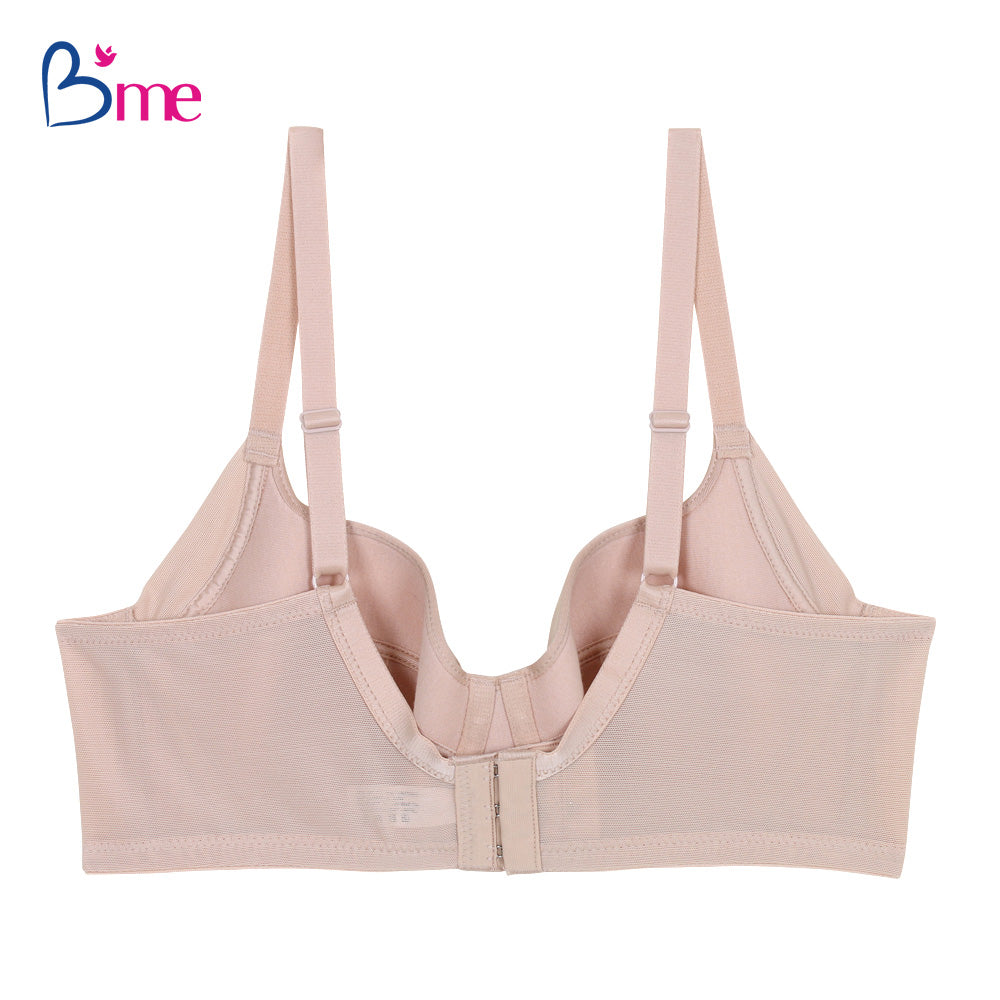 B'ME เสื้อในมีโครง ตัวเรียบ สีดำ สีเนื้อ สีโอวัลติน รุ่น ME1C82