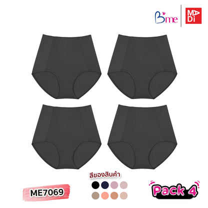 B'ME กางเกงในเอวสูง ตัวเรียบ เก็บพุง เก็บหน้าท้อง ใส่สบาย รุ่น ME7069