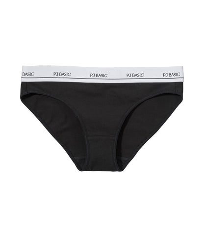 [PJ Basic] Cotton mix Logo non-wired Shorts