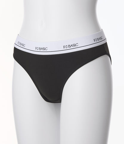 [PJ Basic] Cotton mix Logo non-wired Shorts