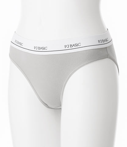 [PJ Basic] Cotton mix Logo non-wired Shorts
