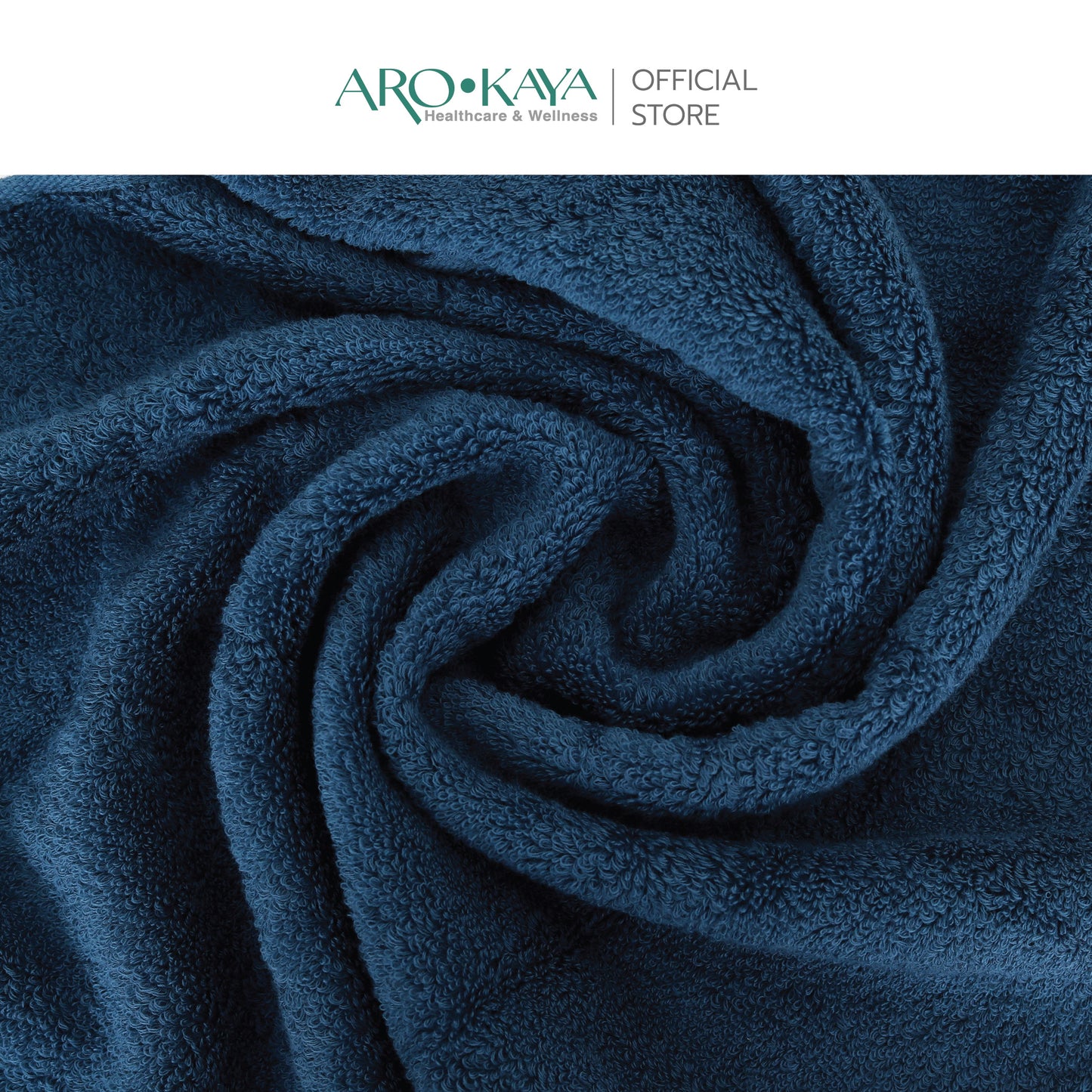 AROKAYA Super Soft Cotton Towel ผ้าขนหนูคอตตอน 100% นุ่มฟู ซับน้ำดี แห้งไว ไร้กลิ่นอับ ขนาด (S) (L)