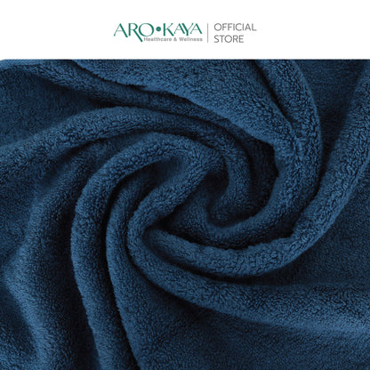 AROKAYA Super Soft Cotton Towel ผ้าขนหนูคอตตอน 100% นุ่มฟู ซับน้ำดี แห้งไว ไร้กลิ่นอับ ขนาด (S) (L)