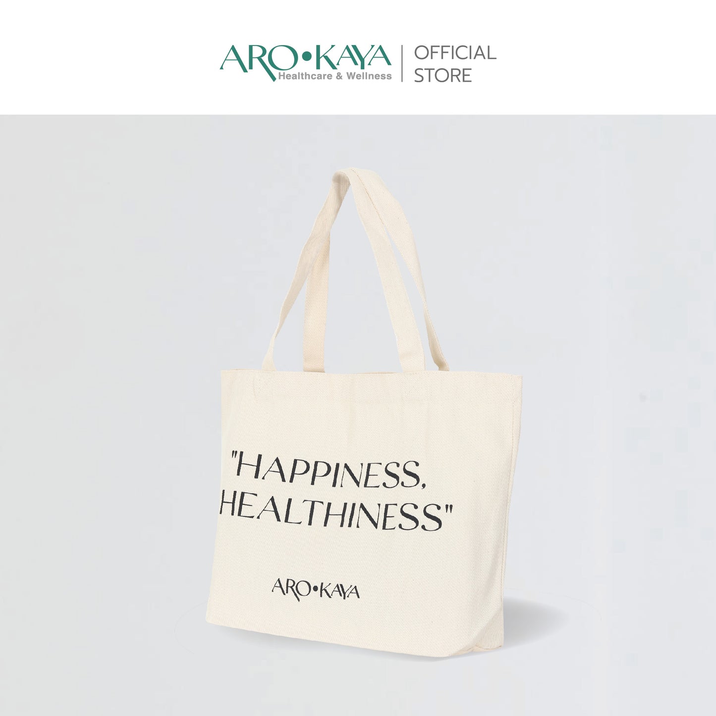 AROKAYA Tote Bag Collection – กระเป๋าผ้าอเนกประสงค์สไตล์มินิมอล จุของได้เยอะ พกพาง่าย