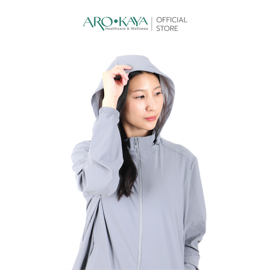 Arokaya เสื้อแจ็กเก็ตกันแดด: UV Protection Jacket (UPF50+)
