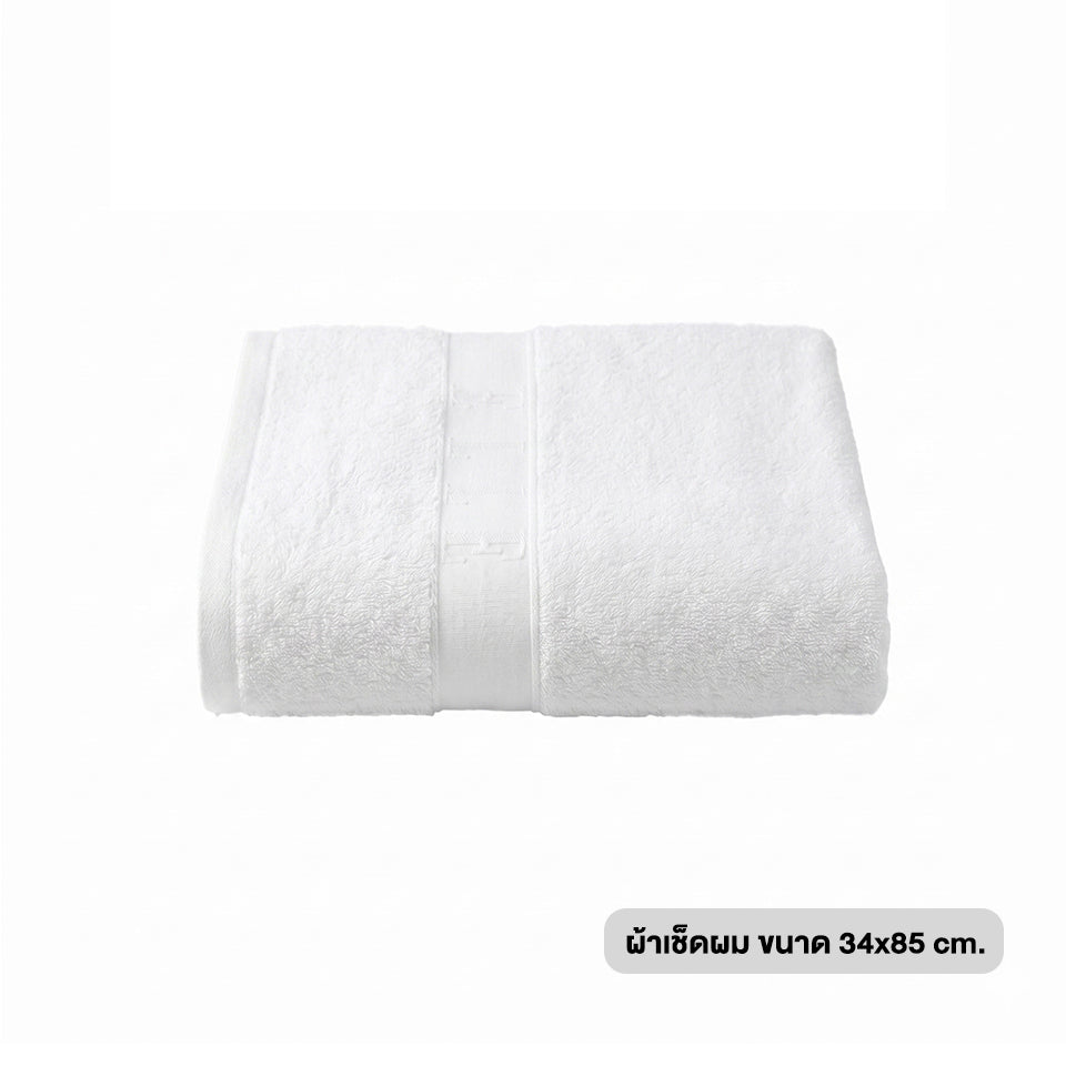 ELLE Bamboo Soft Touch ผ้าขนหนูผลิตจากเส้นใย Bamboo 70% Cotton30% [MGRTEC056]