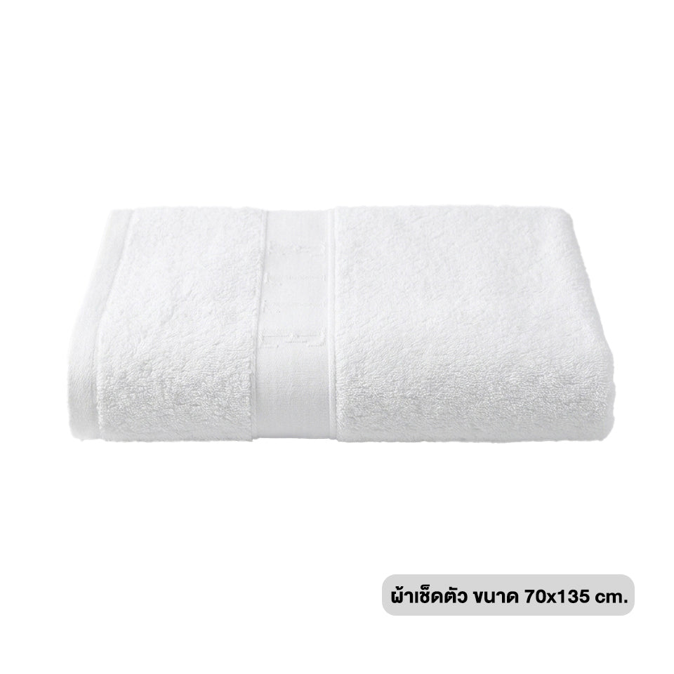 ELLE Bamboo Soft Touch ผ้าขนหนูผลิตจากเส้นใย Bamboo 70% Cotton30% [MGRTEC056]
