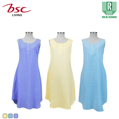 BSC ชุดกระโปรง แขนกุด (BAMBOO+COTTON) (MGRASR103)